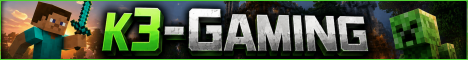 k3-GAMING Custom Survival banner