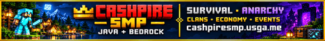 Cashpire Smp banner