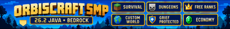 OrbisCraft SMP banner