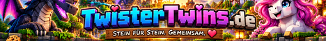TwisterTwins.de – Minecraft mit Herz ❤ banner