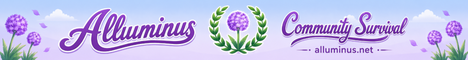 Alluminus Community Survival banner