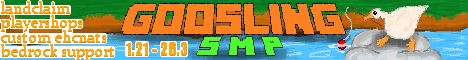 Gooseling SMP banner