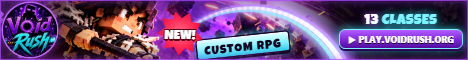 VoidRush | Custom RPG | 13 Classes | Bosses | Dungeons banner