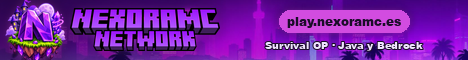 NexoraMC · Survival OP en español banner