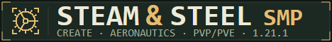 Steam&Steel SMP banner