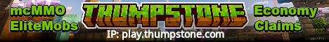 Thumpstone SMP banner