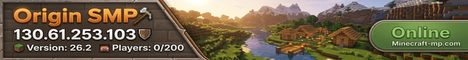 Origin SMP banner