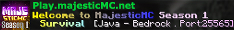 play.majesticMC.net banner