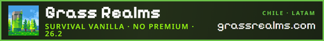Grass Realms | Vanilla No Premium banner