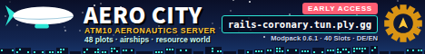 Aero City [Early Access] - ATM10 Aeronautics City Server banner