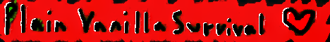 Plain Vanilla Survival banner