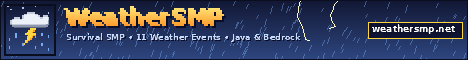 WeatherSMP banner
