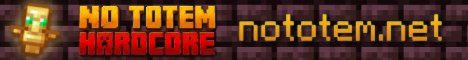 No Totem Hardcore banner