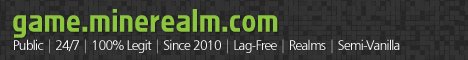 MineRealm: Enhanced SMP Since 2010 | Public | Custom Plugins | Legit Gameplay |  banner