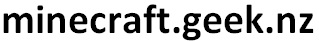 minecraft.geek.nz banner