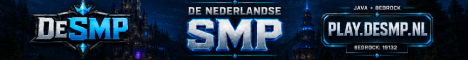 DeSMP — Dé Nederlandse Minecraft SMP banner