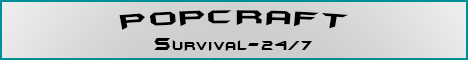 PopCraft Survival banner