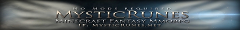 MysticRunes MMORPG banner