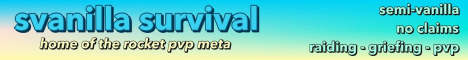 sVanilla Survival banner