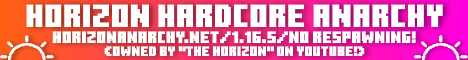 Horizon Hardcore Anarchy banner