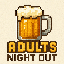 [18+ Whitelist] Adults Night Out SMP | Fresh Map & Community logo