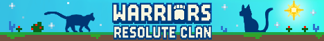 Warriors Resolute Clan banner