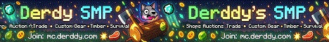Derddys SMP Server banner