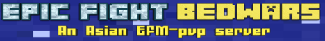 [epic fight mod] [bedwars] A modded bedwars server banner