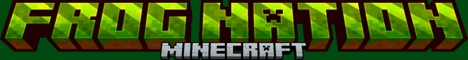 Frog Nation SMP banner