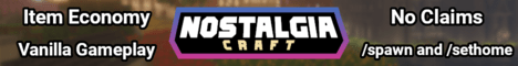 NostalgiaCraft banner