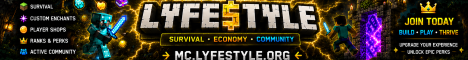 LYFESTYLE SURVIVAL | Join Now! banner