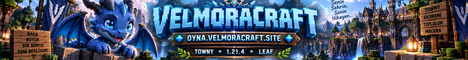 VELMORACRAFT | 🏰 TOWNY • EKONOMİ • SAVAŞ banner