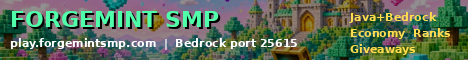 ForgeMint SMP banner