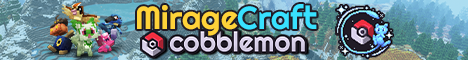 MirageCraft Cobblemon banner