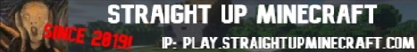 Straight Up [Survival] [Vanilla] banner