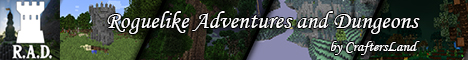 Roguelike Adventures and Dungeons by CraftersLand banner