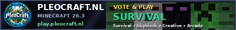 Pleocraft banner