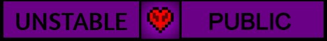 Unstable SMP banner