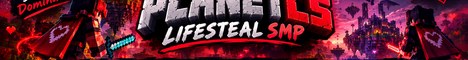 planetls lifesteal SMP banner