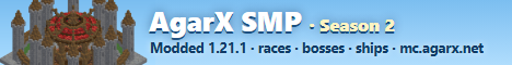 AgarX SMP banner