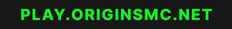 OriginsMC SMP banner