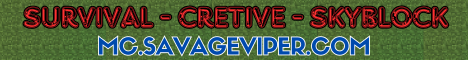 SavageViper - Minecraft banner
