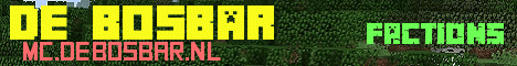 De Bosbar banner