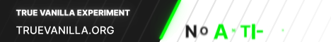 True Vanilla Experiment banner