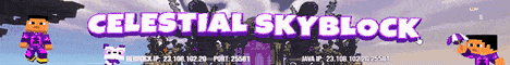 Celestial Skyblock banner