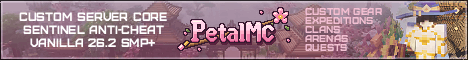 PetalMC banner