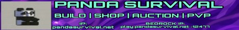 Panda Survival banner