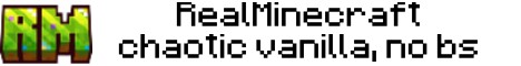 RealMinecraft banner