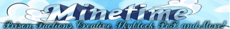 Minetime banner