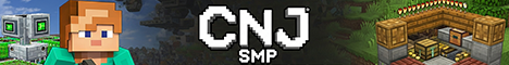 CNJ SMP's Game Server banner